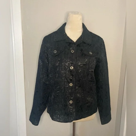 Ruby Rd black jacket - Picture 3 of 4